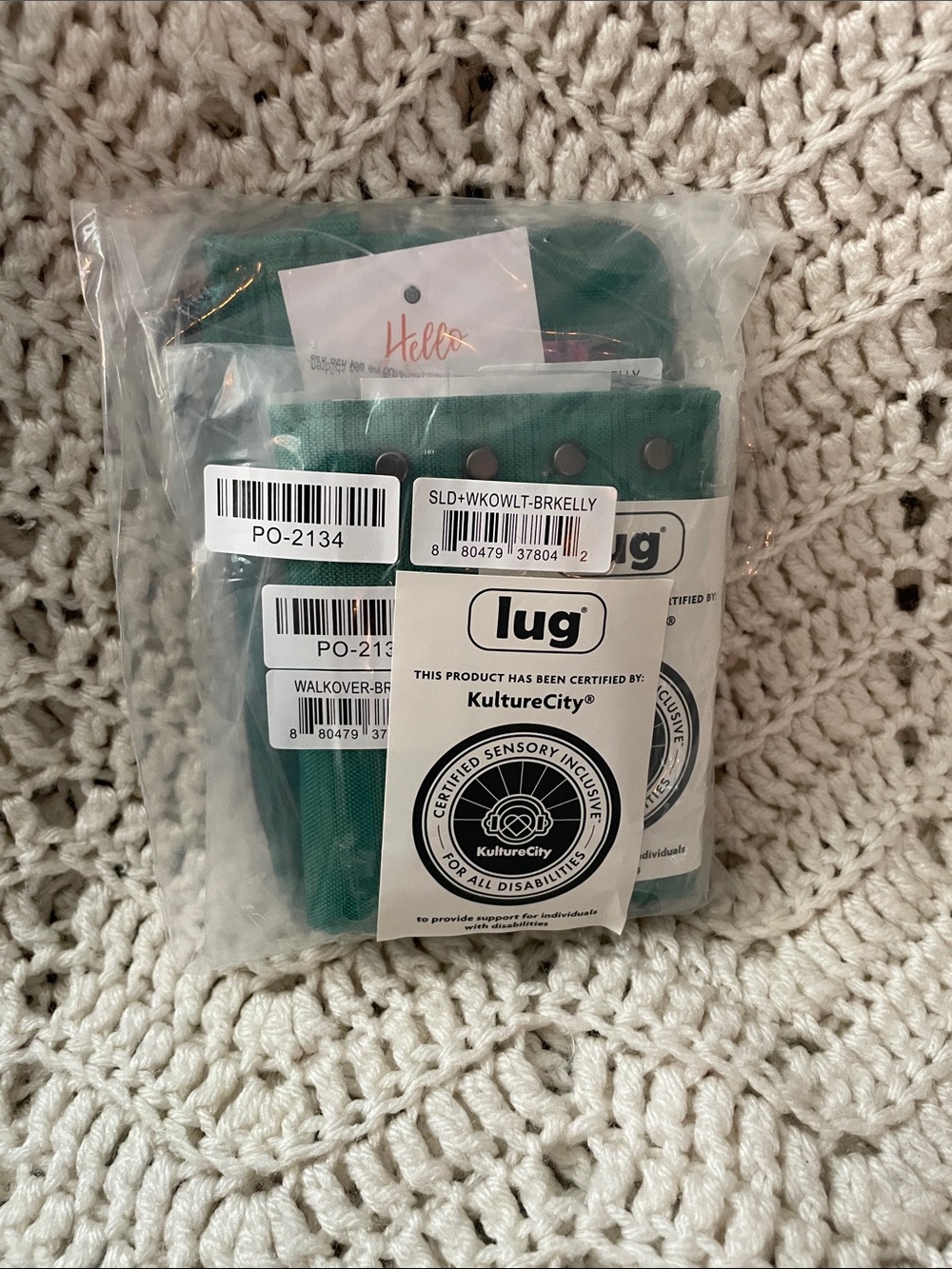 NWT- Lug Slide and Walkover Brushed Kelly Green